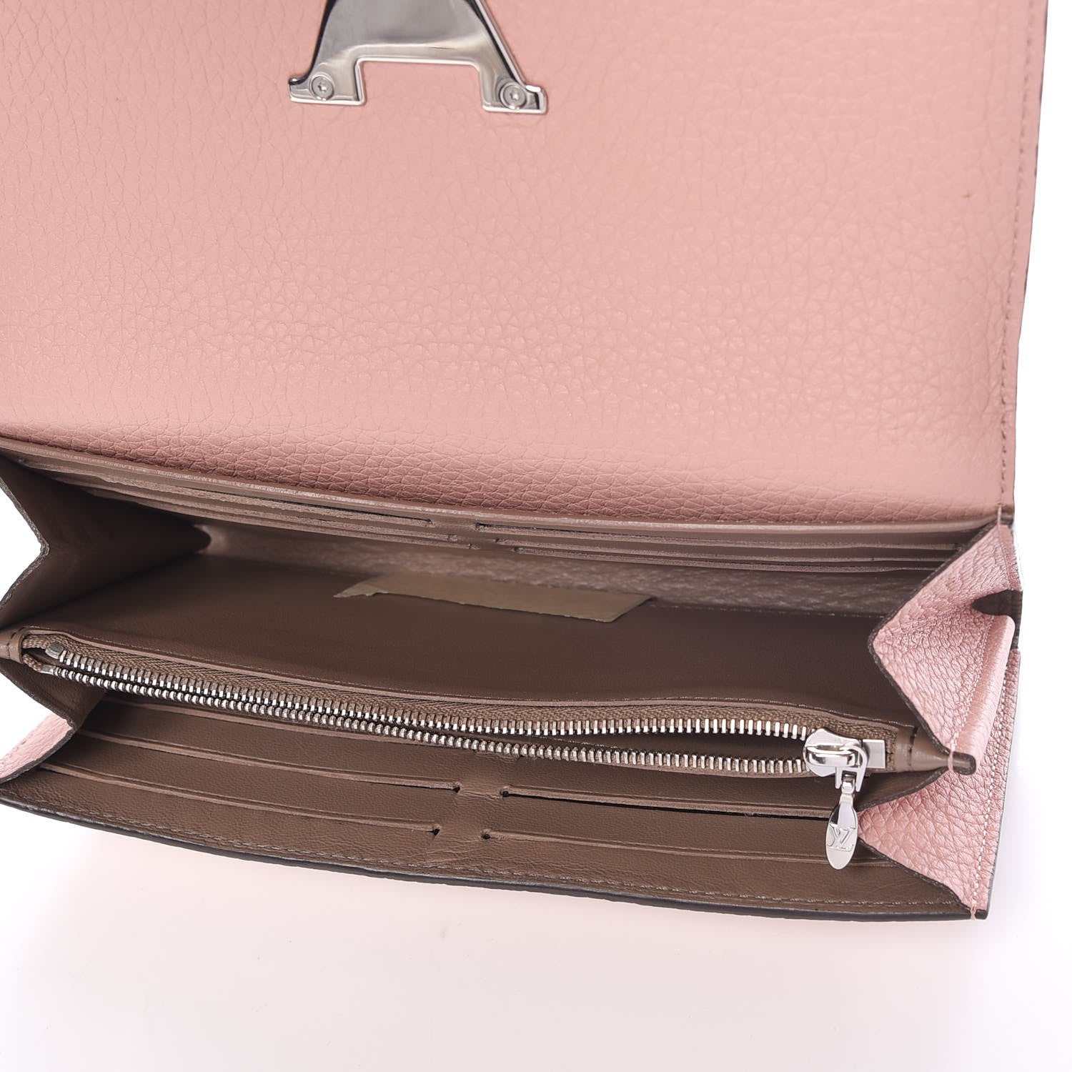 Louis Vuitton Taurillon Capucines Wallet Magnolia 5 of 9