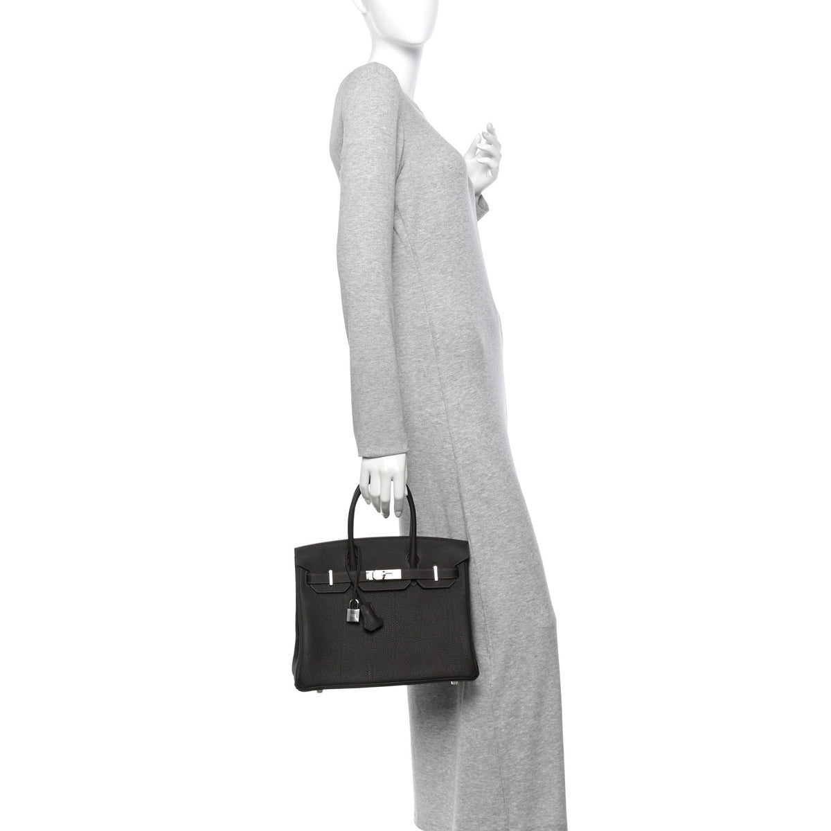 Hermes Togo Birkin 30 Bai Brun 3 of 10