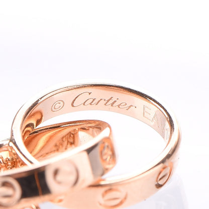 Cartier 18K Pink Gold Interlocking LOVE Necklace 9 of 9