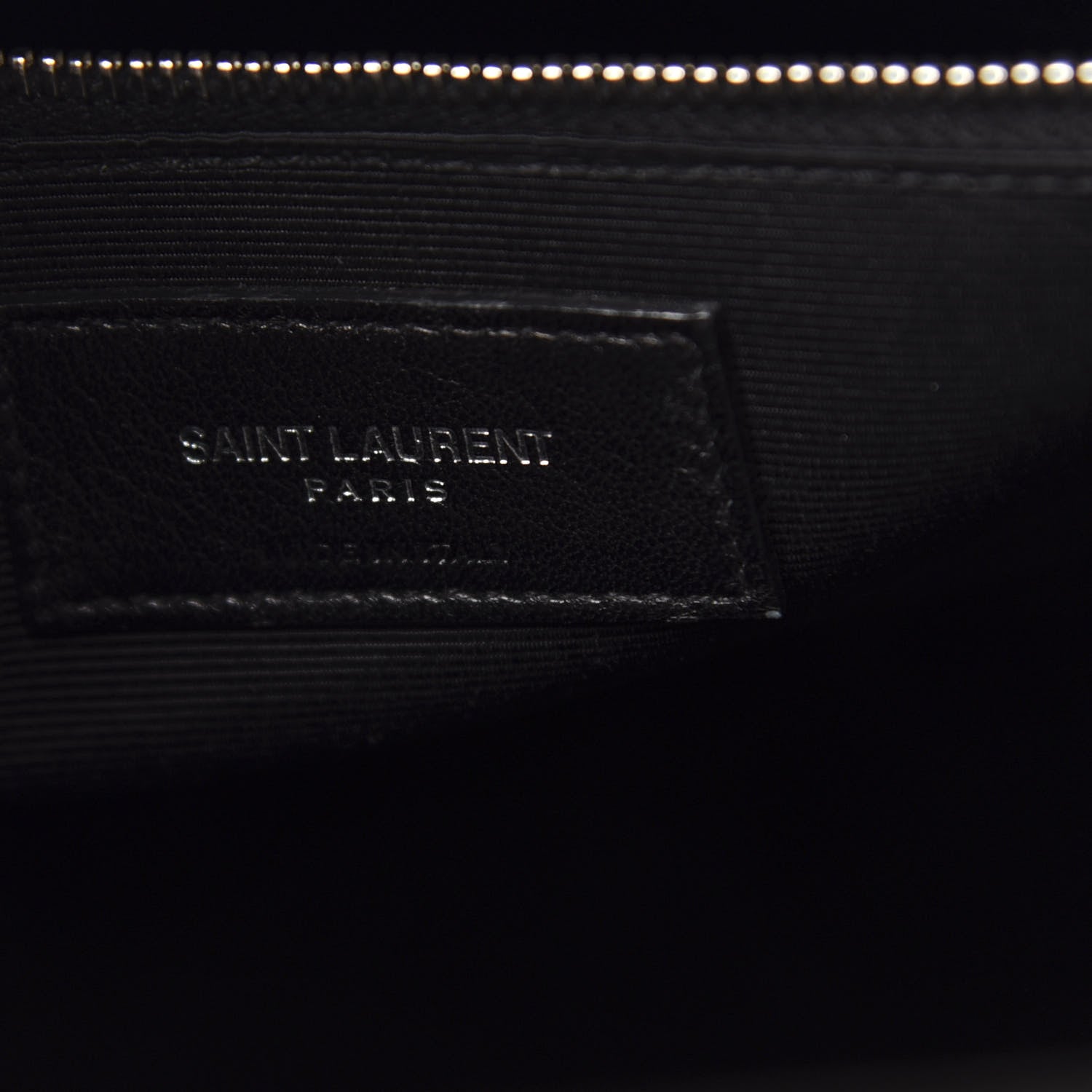 Saint Laurent Grained Calfskin Small Sac De Jour Dark Anthracite 8 of 9