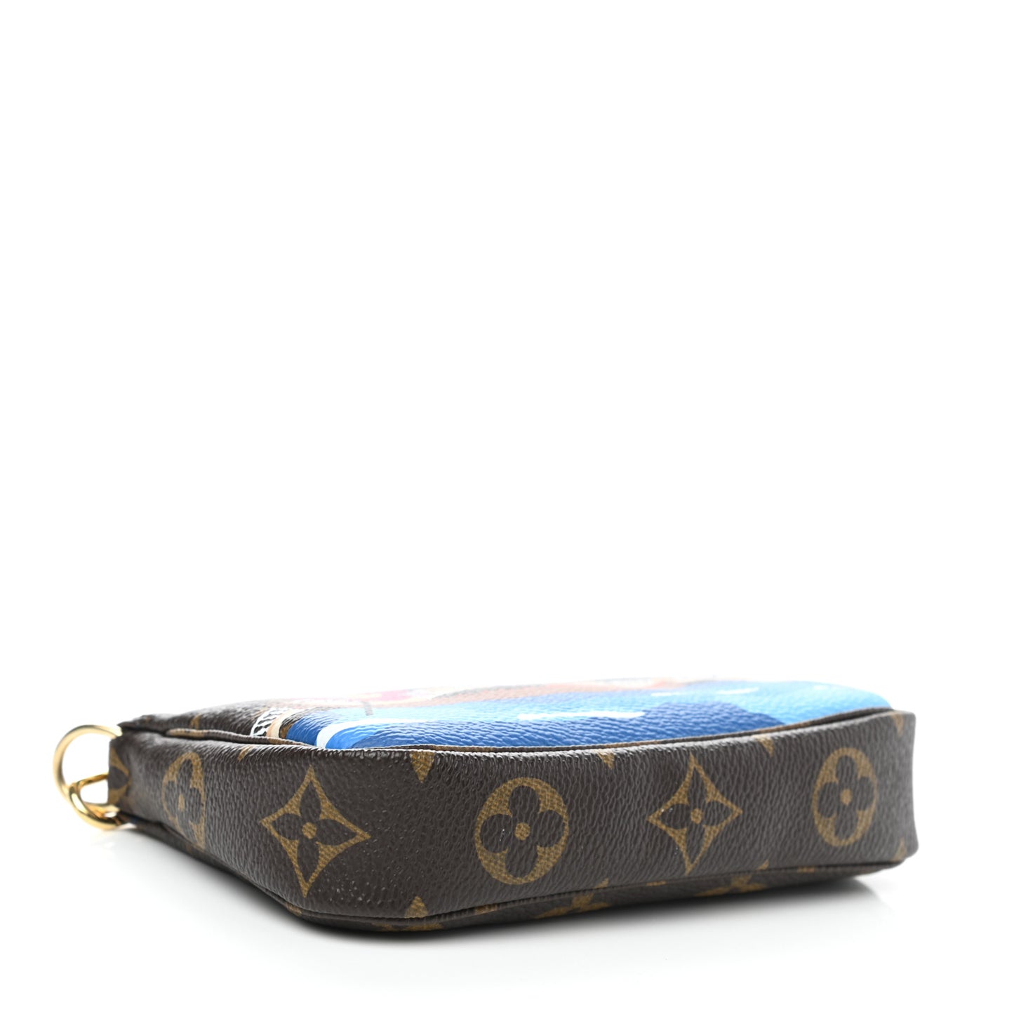 Monogram 2019 Christmas Animation Mini Venice Pochette Accessories Blue