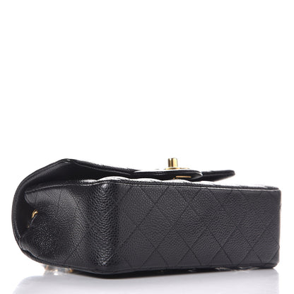 Chanel Caviar Quilted Mini Rectangular Flap Black 4 of 8