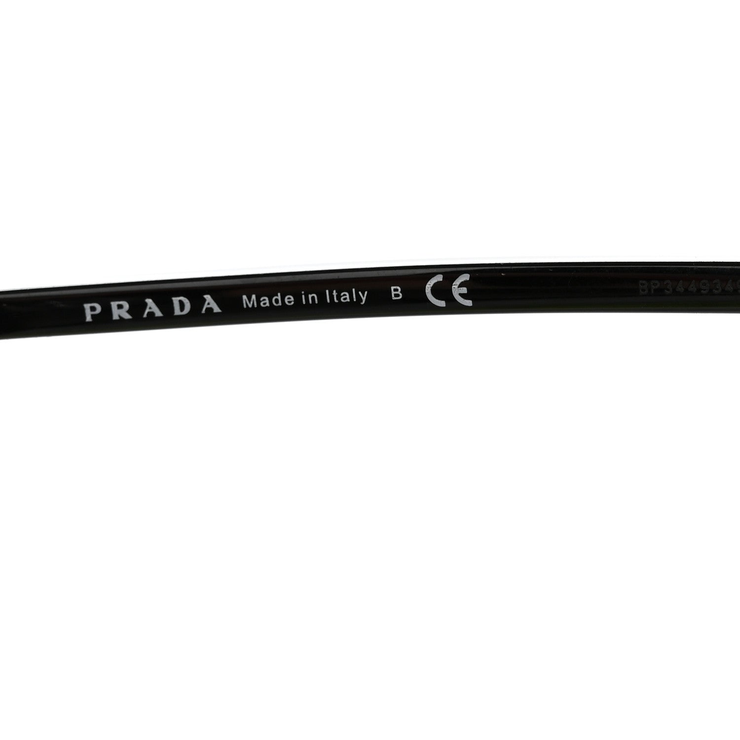 Prada Catwalk Sunglasses SPR 19U Black Red 5 of 8