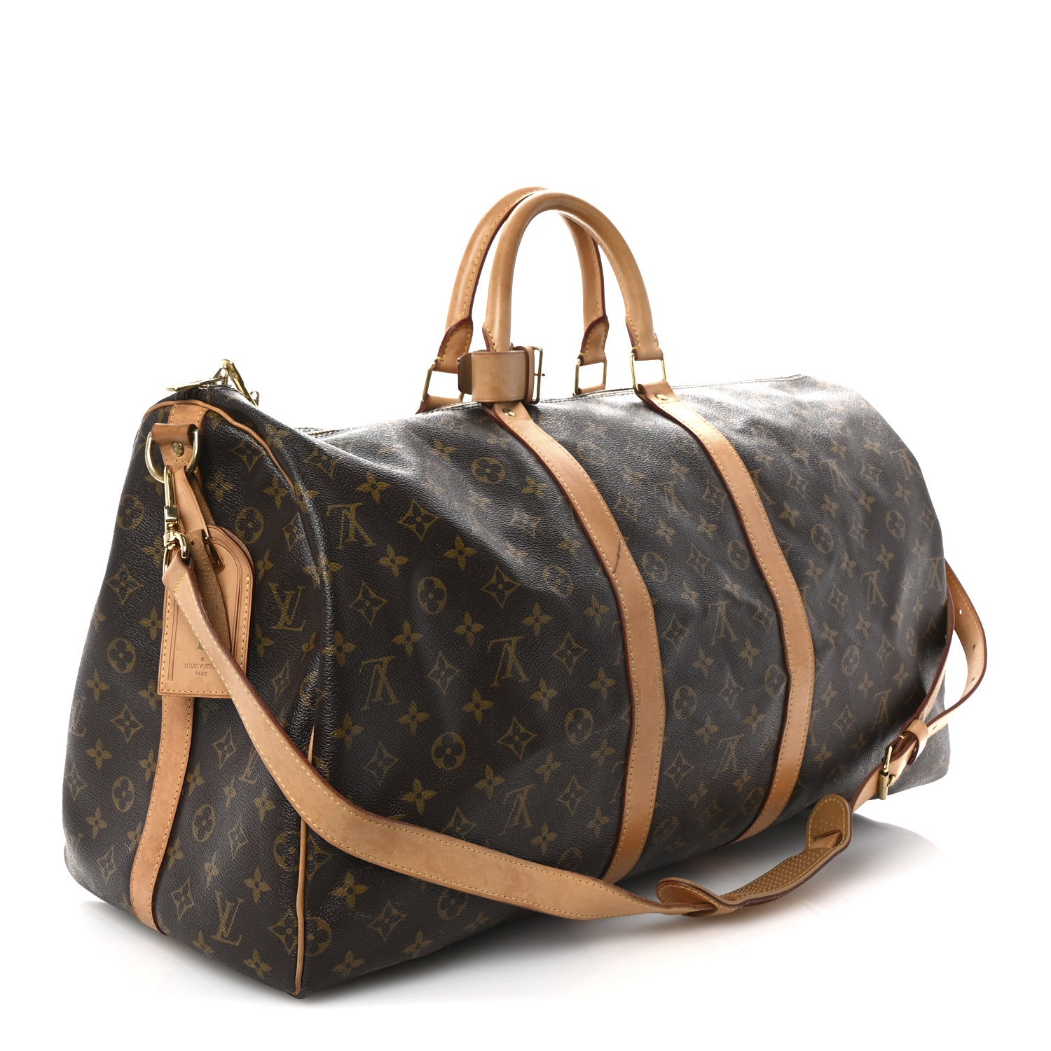 Louis Vuitton Monogram Keepall Bandouliere 55 2 of 10