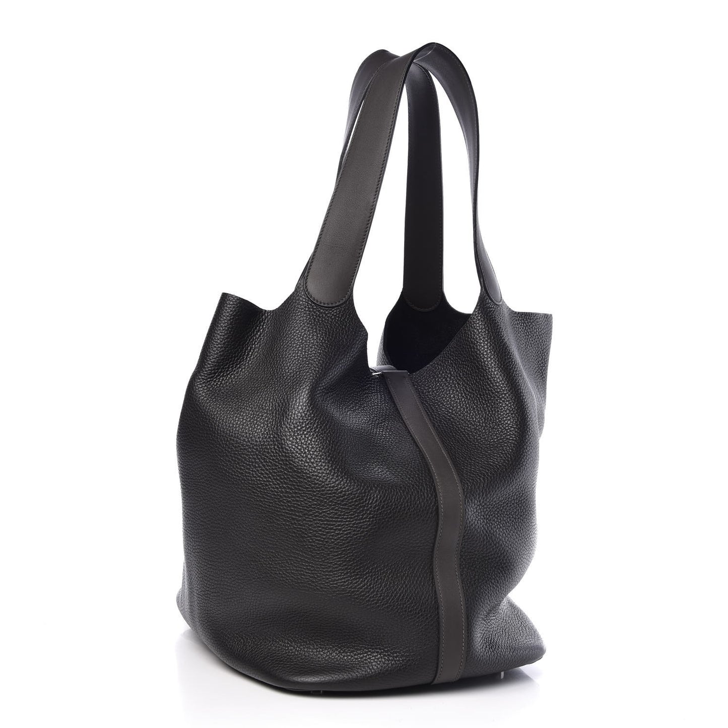 Taurillon Clemence Swift Bicolor Picotin Lock TGM Plomb Graphite