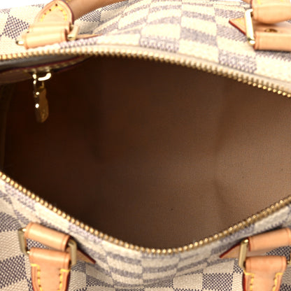 Louis Vuitton Damier Azur Speedy Bandouliere 25 5 of 8