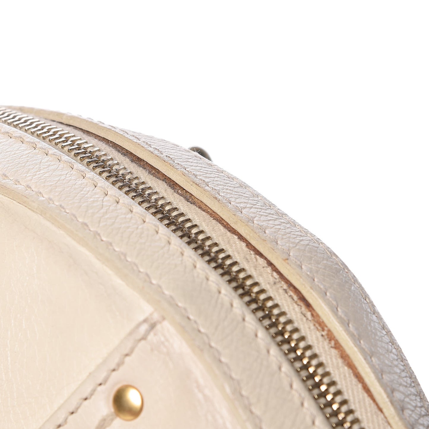 Calfskin Oversized Muse Ivory