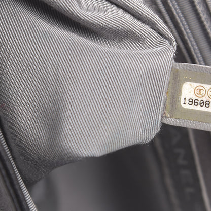 Chanel Washed Lambskin Quilted Medium Chain Around Messenger Black 7 of 11