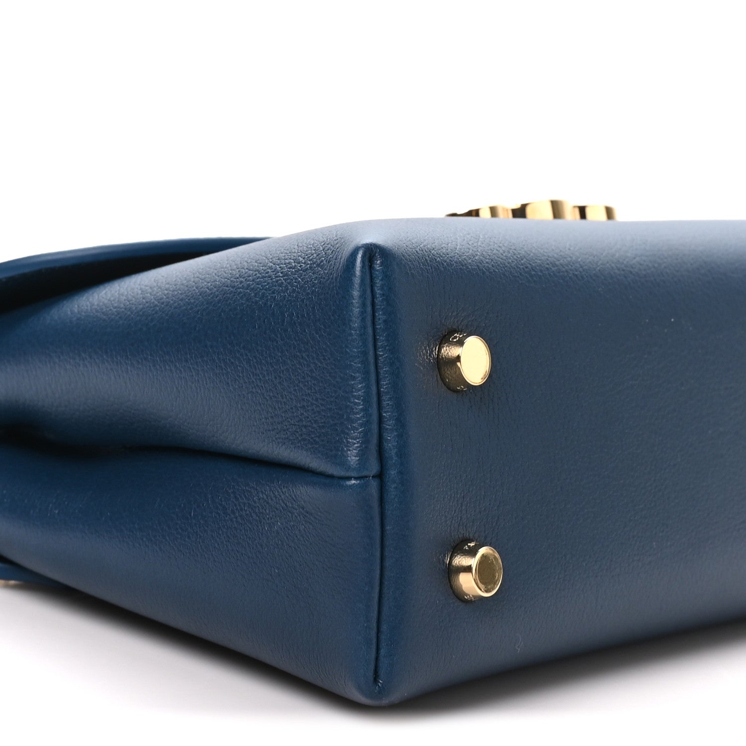 Celine Supple Grained Calfskin Teen Nino Teal Blue 8 of 9