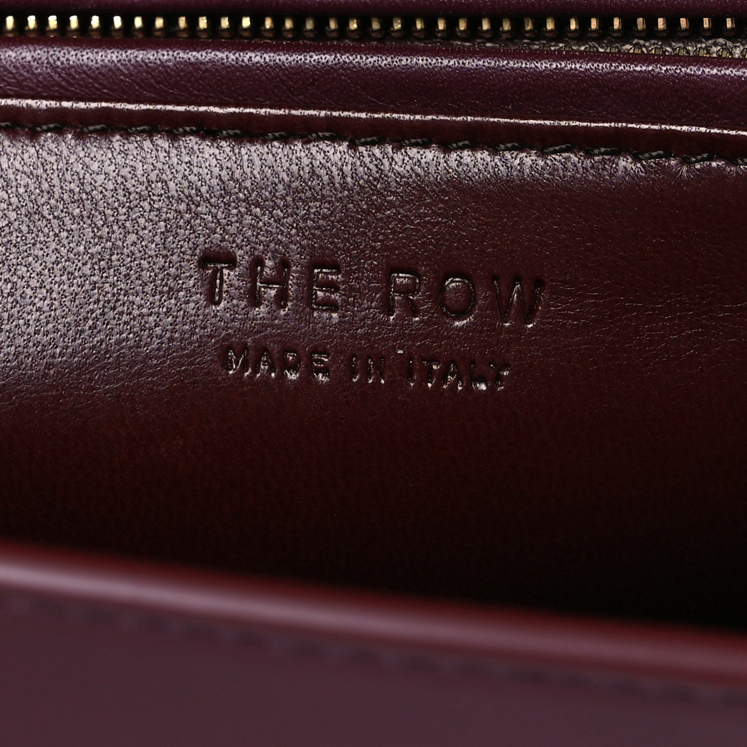 The Row Calfskin Suede Laurie Crosbody Syram Red Chianti 7 of 12