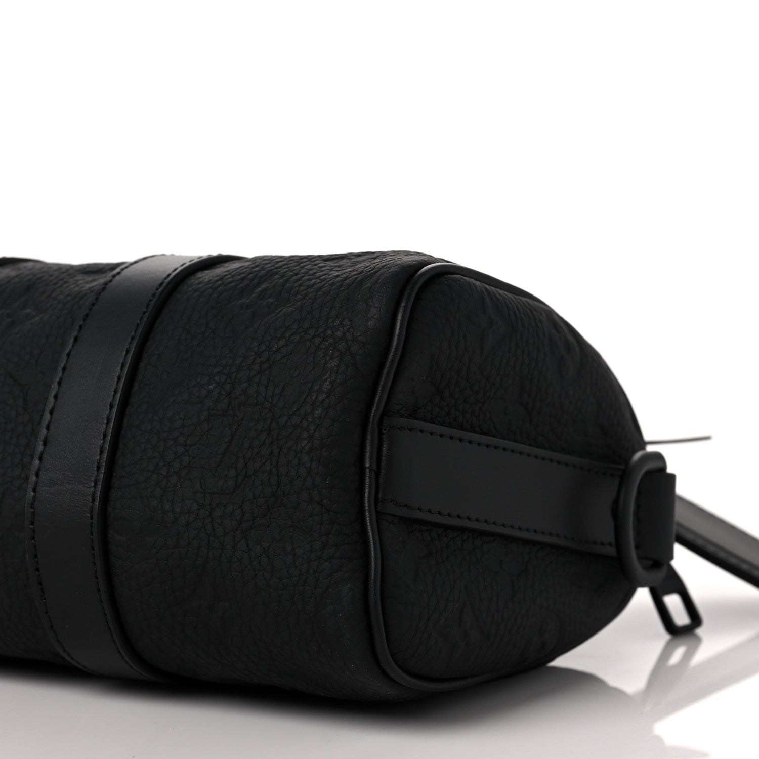 Louis Vuitton Monogram Taurillon Keepall Bandouliere 25 Black 6 of 6