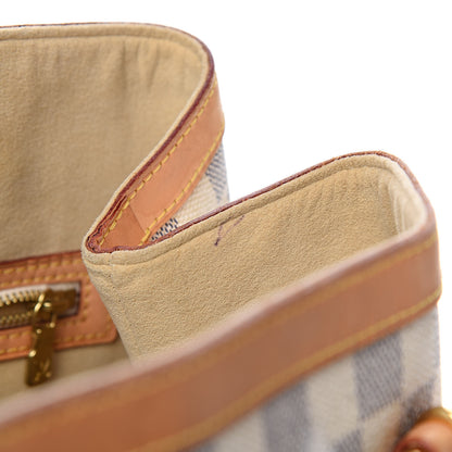Louis Vuitton Damier Azur Hampstead MM 8 of 17
