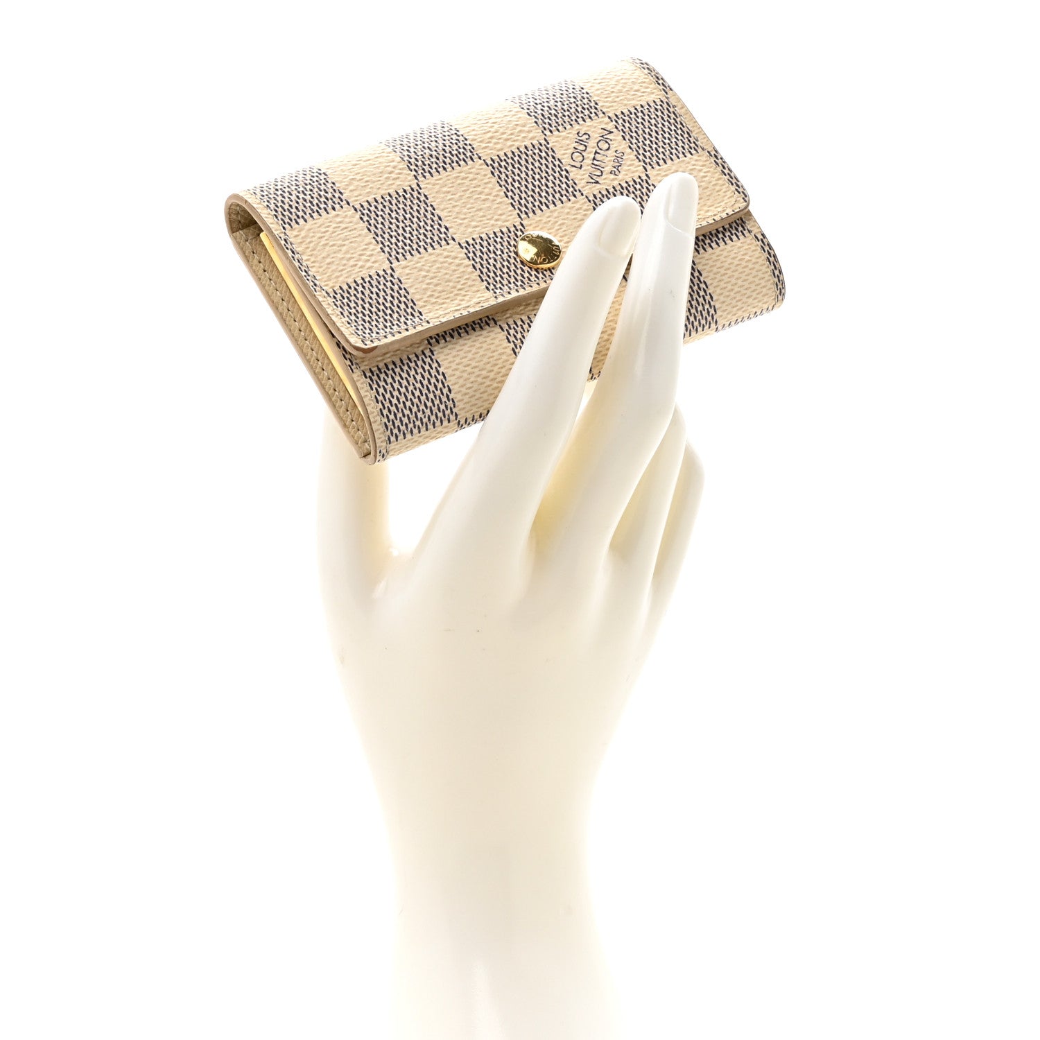 Louis Vuitton Damier Azur Multicles 6 Key Holder 2 of 12