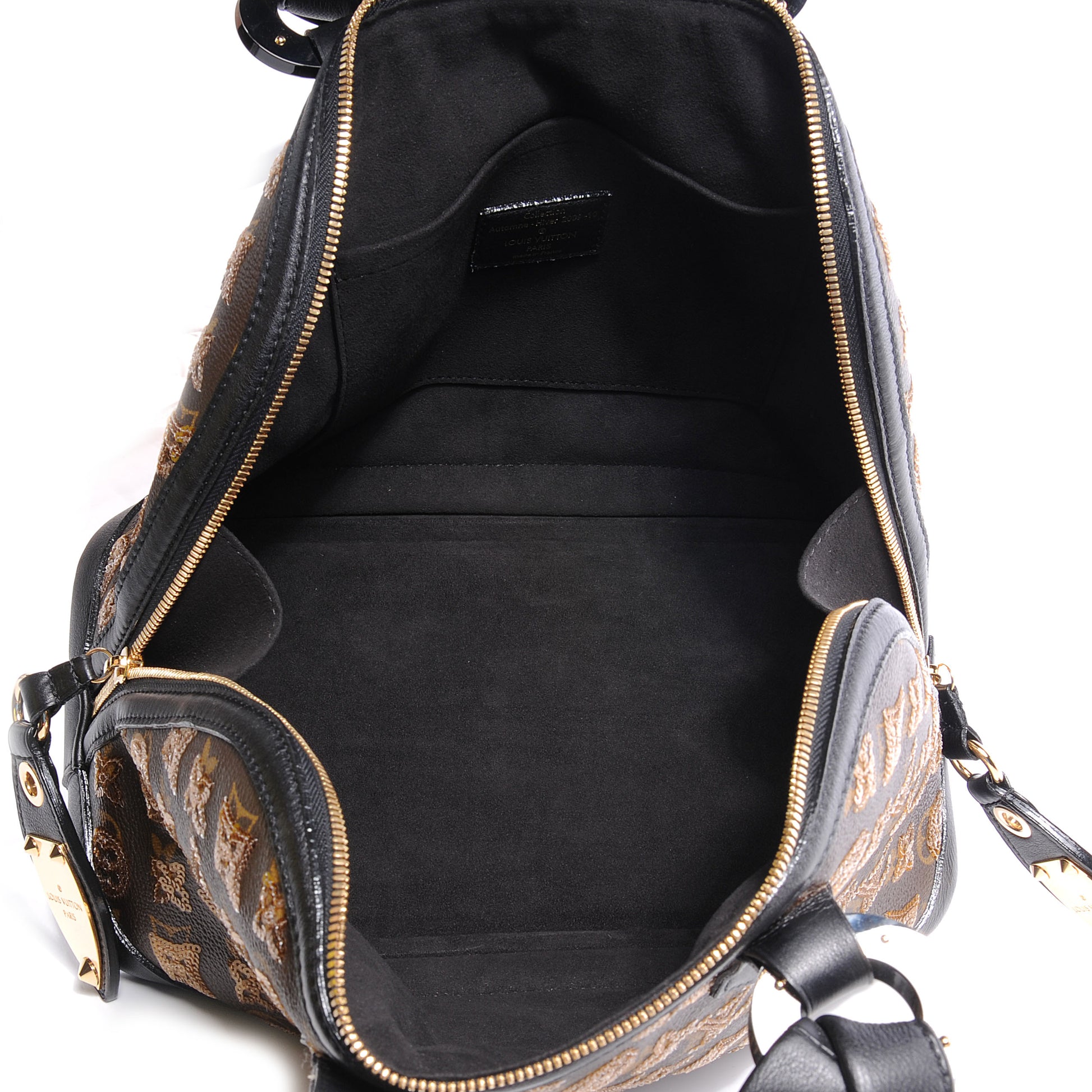 Louis Vuitton Monogram Sequins Eclipse Alma Black 5 of 7