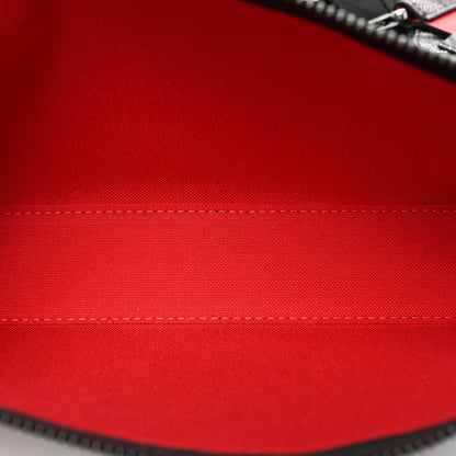 Christian Louboutin Toile Monogram Loubila Chain Hybrid Crossbody Black 5 of 9