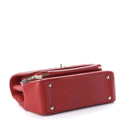 Chanel Caviar Quilted Large Business Affinity Flap Red 4 of 11