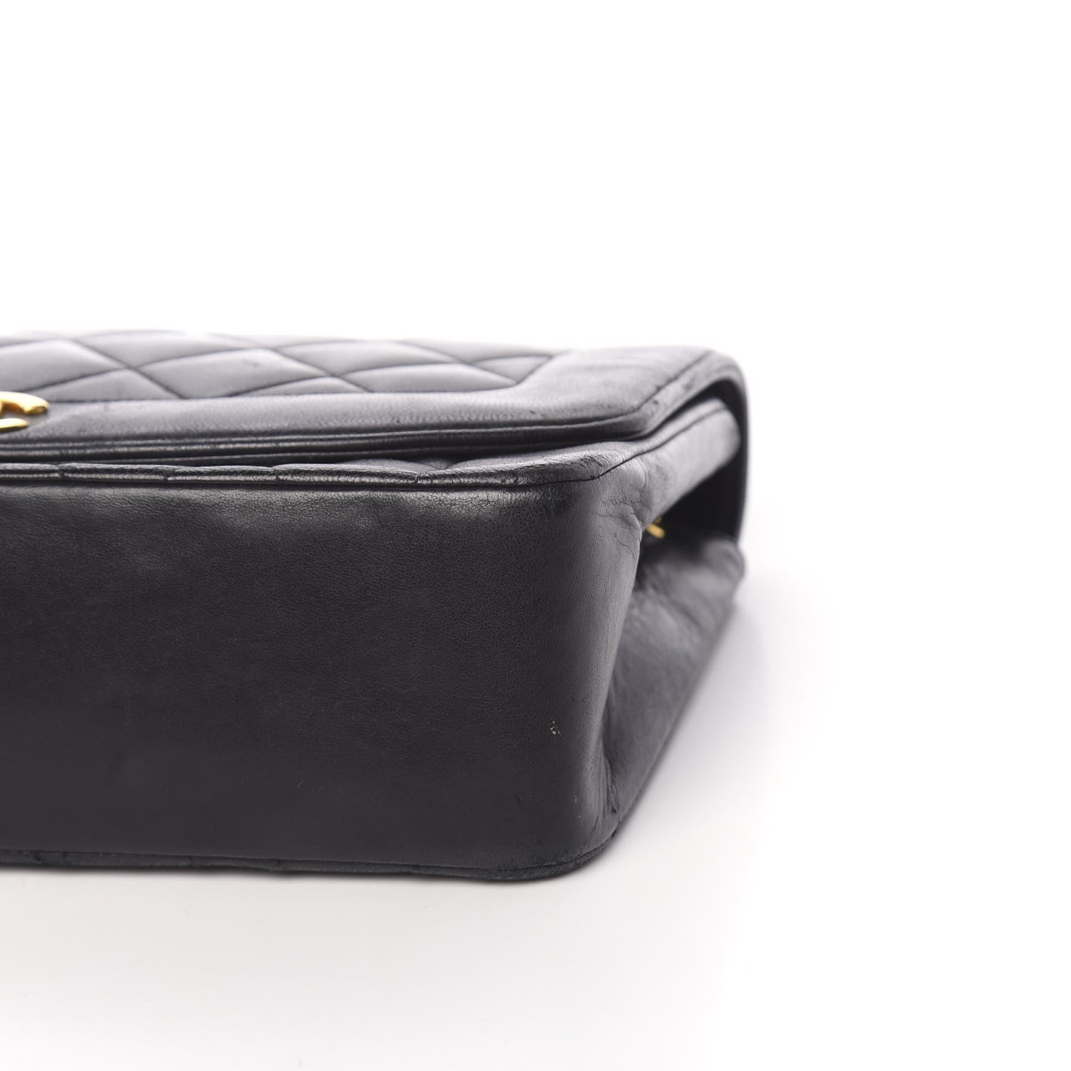 Chanel Lambskin Quilted Small Single Flap Black 11 of 15