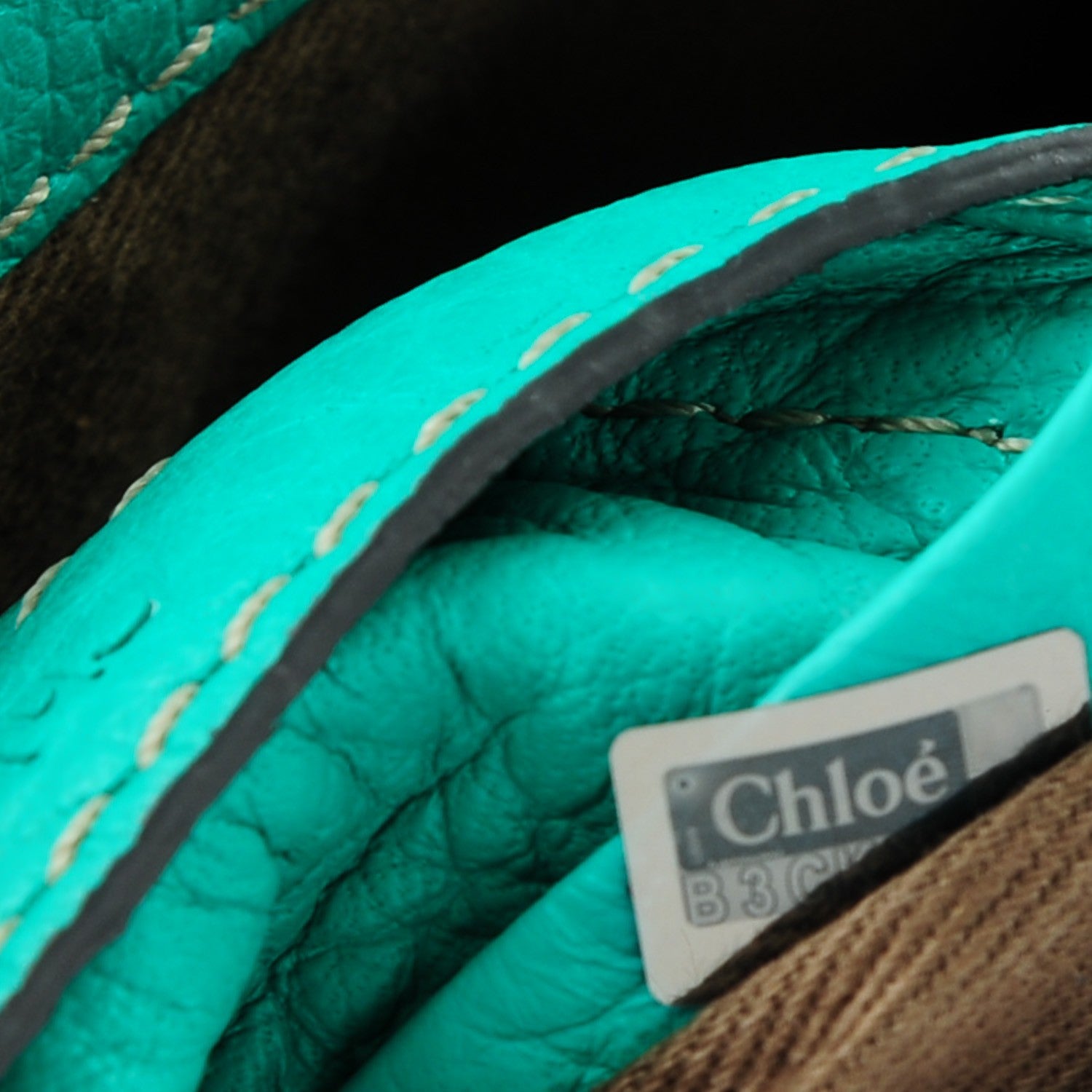 Chloe Calfskin Mini Marcie Round Crossbody Bag Jade Green 8 of 8