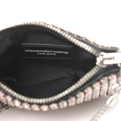 Alexander Wang Crystal Rhinestone Nano Wanglock Chain Crossbody Sandstone 5 of 12