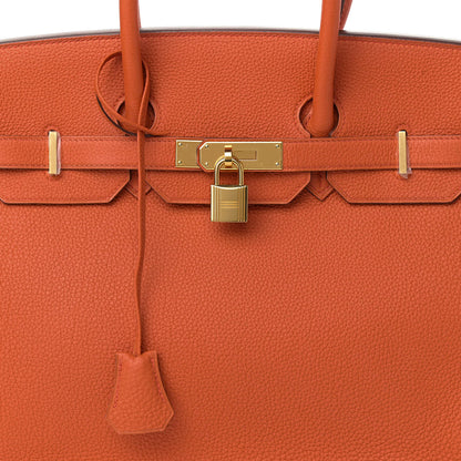 Hermes Togo Birkin 35 Terre Battue 6 of 11