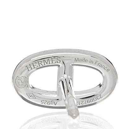 Hermes Sterling Silver TPM Farandole Earrings 4 of 5