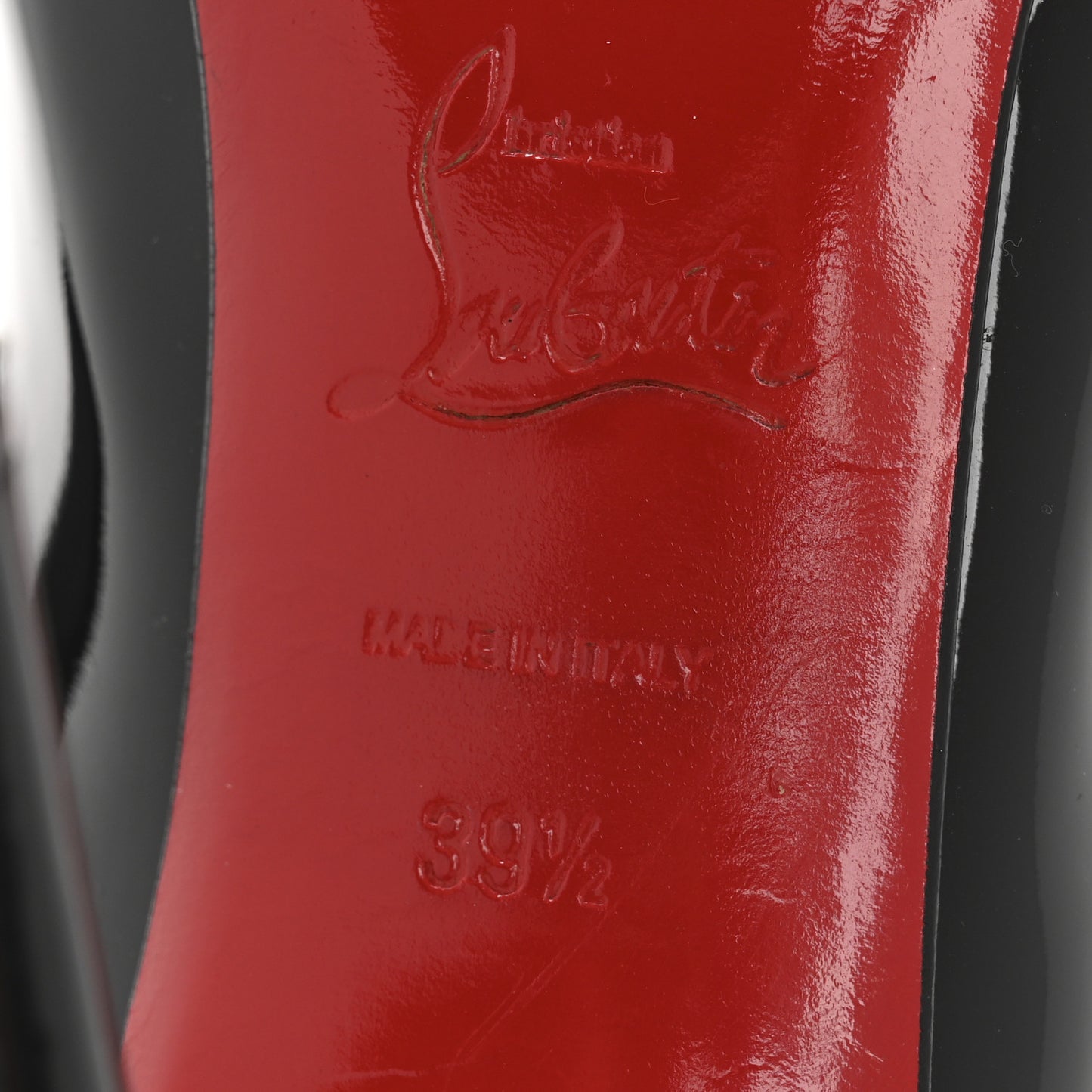 Patent Pigalle Follies 100 Pumps 39.5 Black