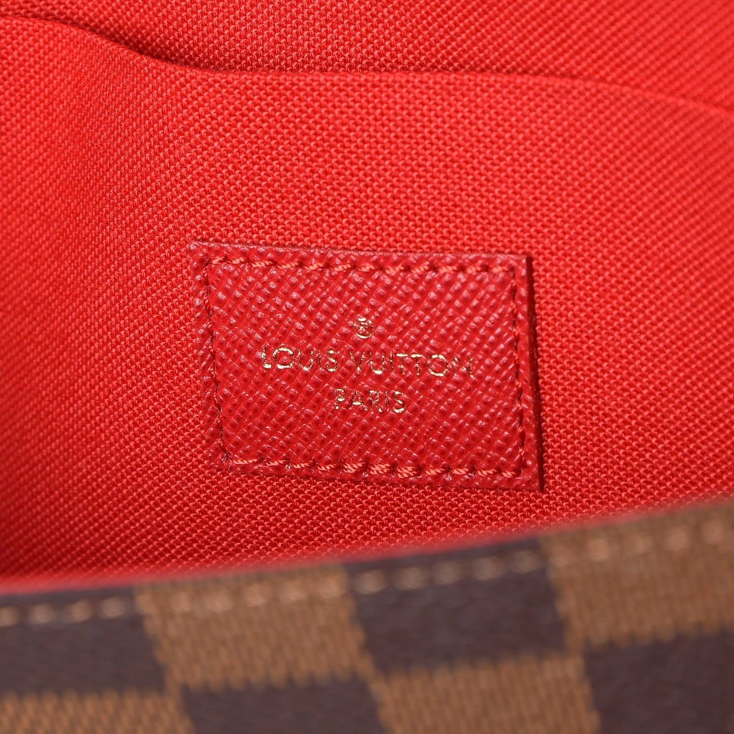 Damier Ebene Pochette Felicie Chain Wallet