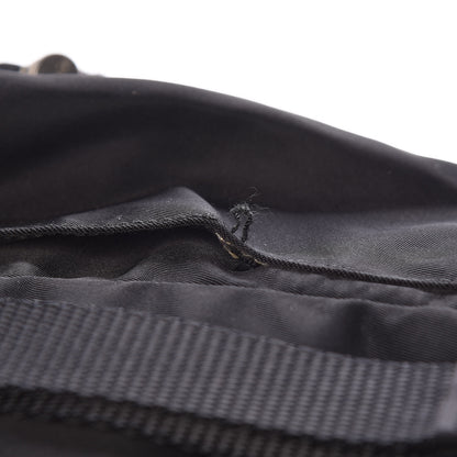 Prada Tessuto Nylon Double Buckle Backpack Black 10 of 10