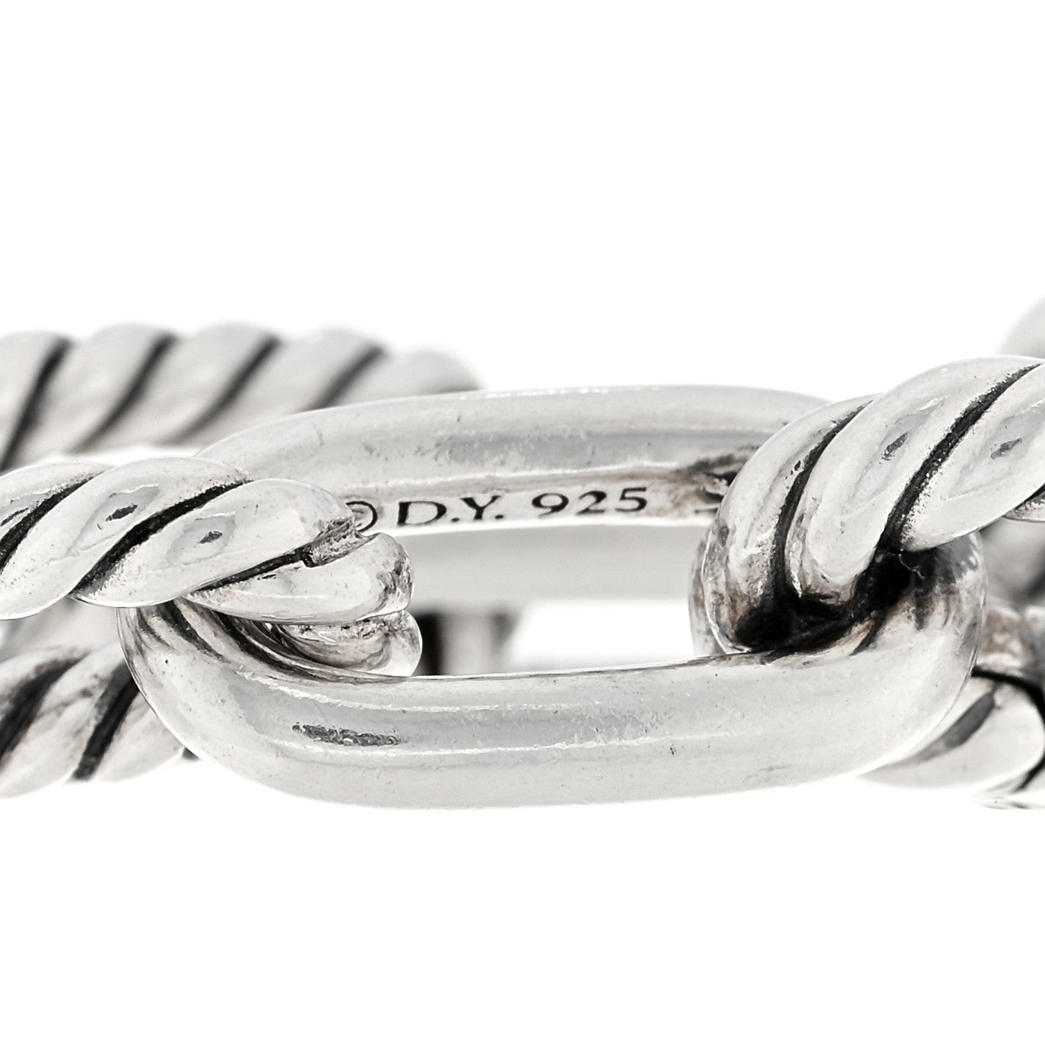David Yurman Sterling Silver 8.5mm Madison Chain Bracelet 3 of 3