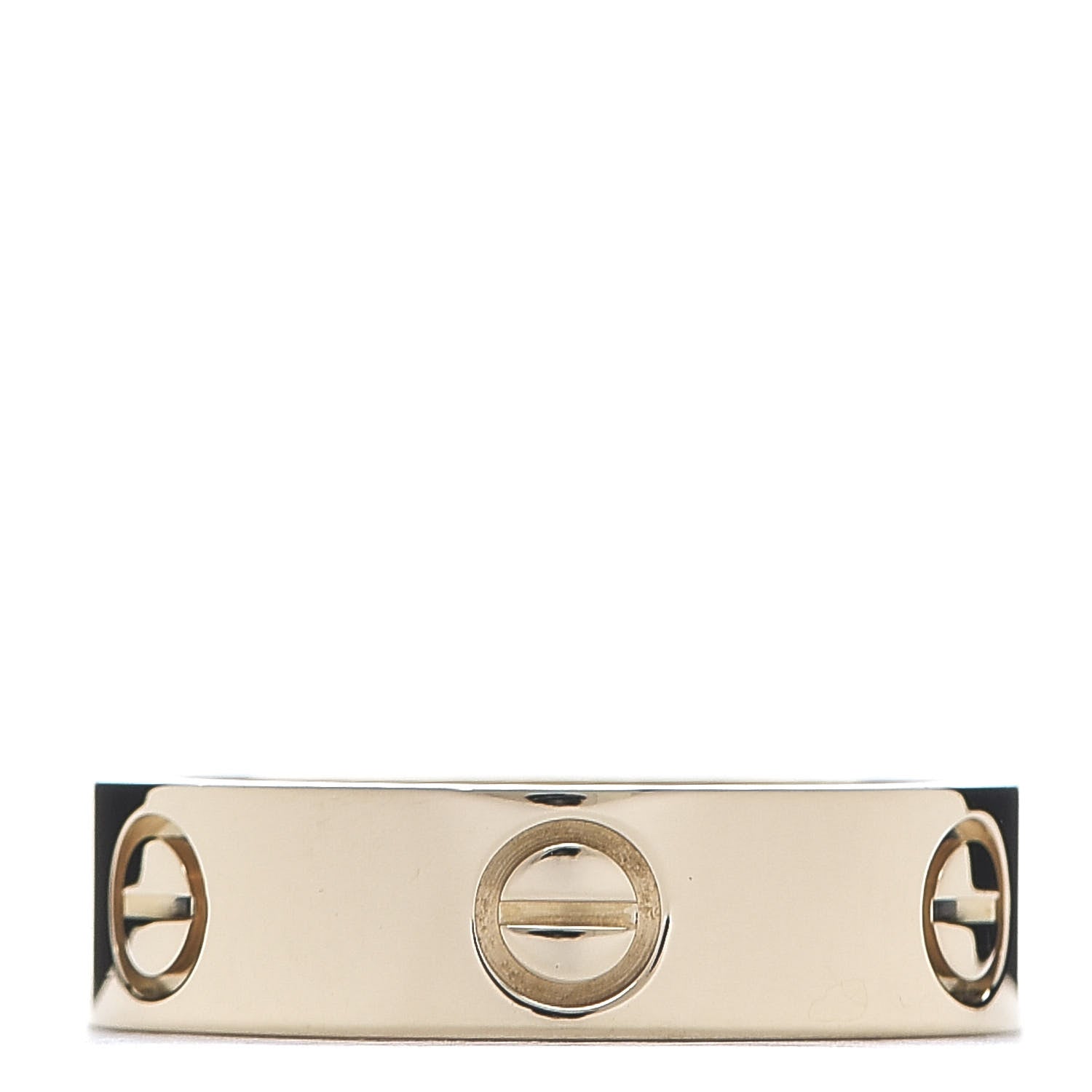 Cartier 18K Yellow Gold 5.5mm LOVE Ring 56 7.5 1 of 5