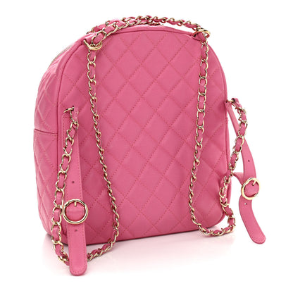 Chanel Caviar Quilted Large CC Day Backpack Pink 2 of 14