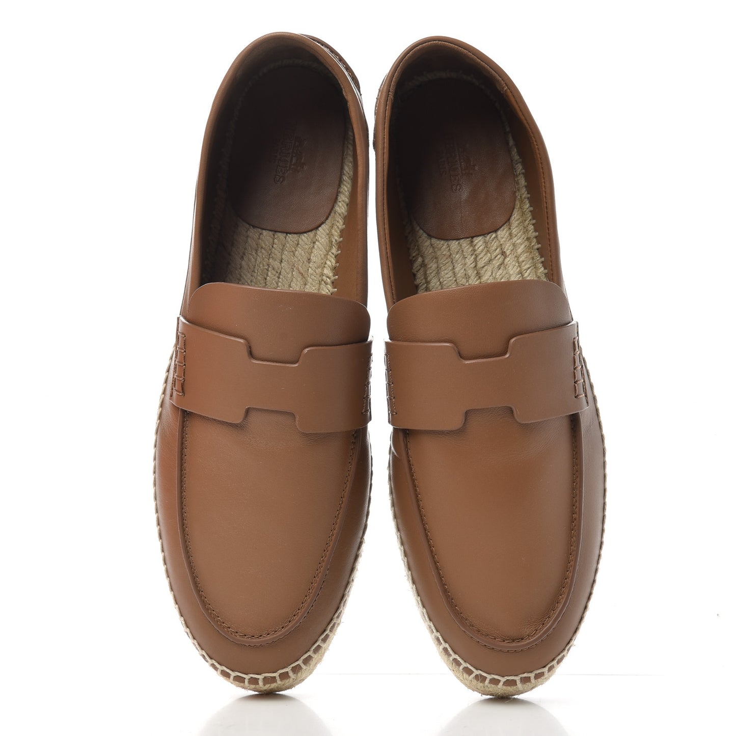 Calfskin Mens Trip Espadrilles 42 Naturel Safari