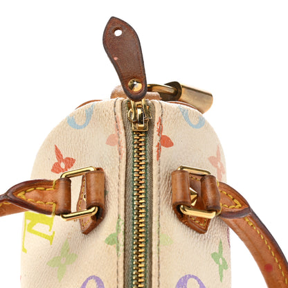 Louis Vuitton Monogram Multicolor Mini Sac HL Speedy White 14 of 14