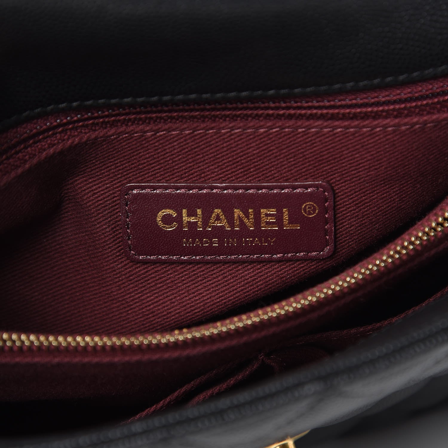 Chanel Caviar Quilted Small Coco Handle Flap Black 6 of 11