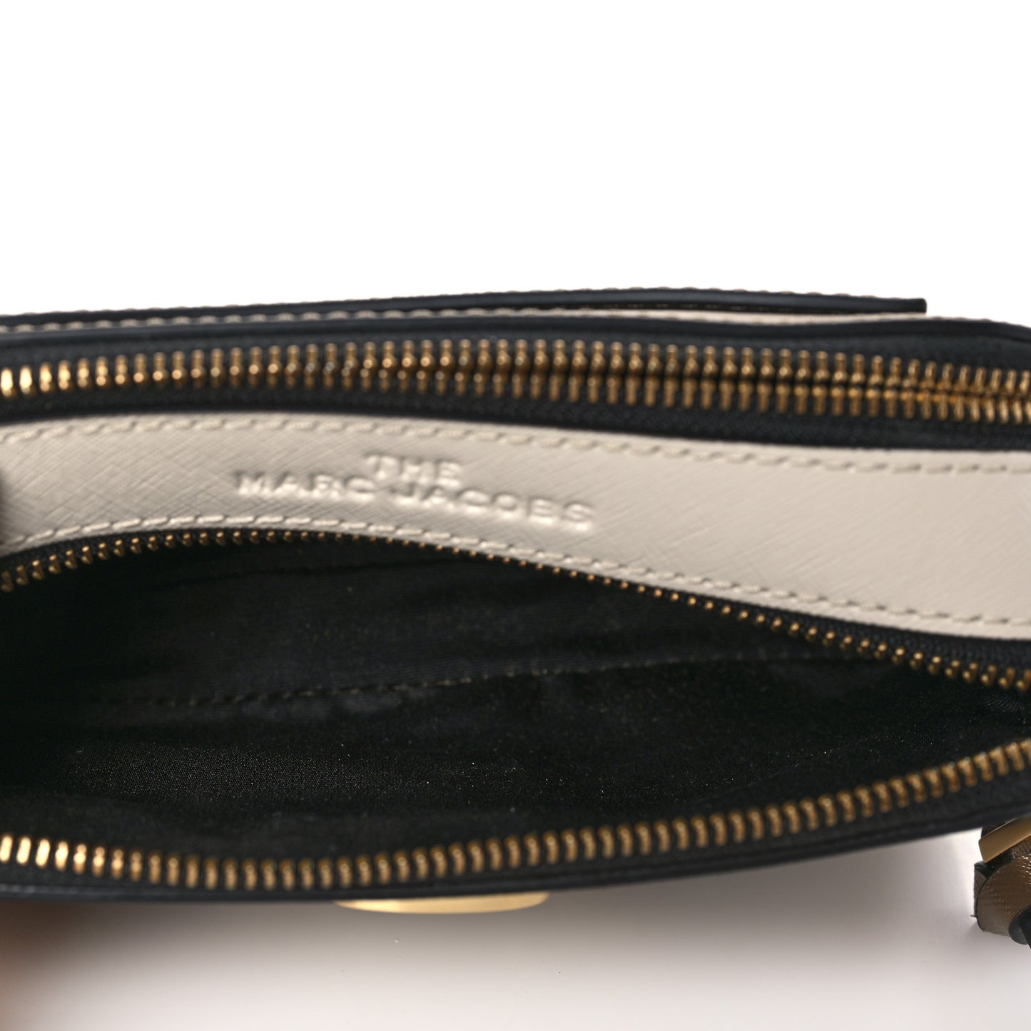 Saffiano Small Snapshot Camera Bag Sandcastle
