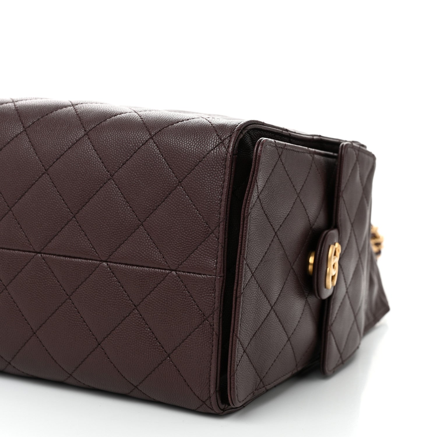 Chanel Caviar Quilted Medium Chanel 25 Handbag Dark Brown 11 of 11