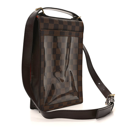 Louis Vuitton Damier Ebene Portobello Travel Shoulder Bag 3 of 8