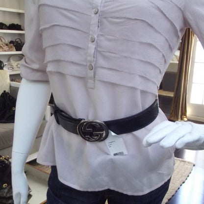 Gucci Guccissima GG Belt Black 30 2 of 5