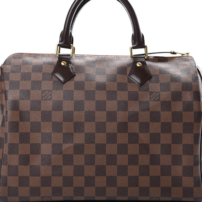 Louis Vuitton Damier Ebene Speedy 30 8 of 10