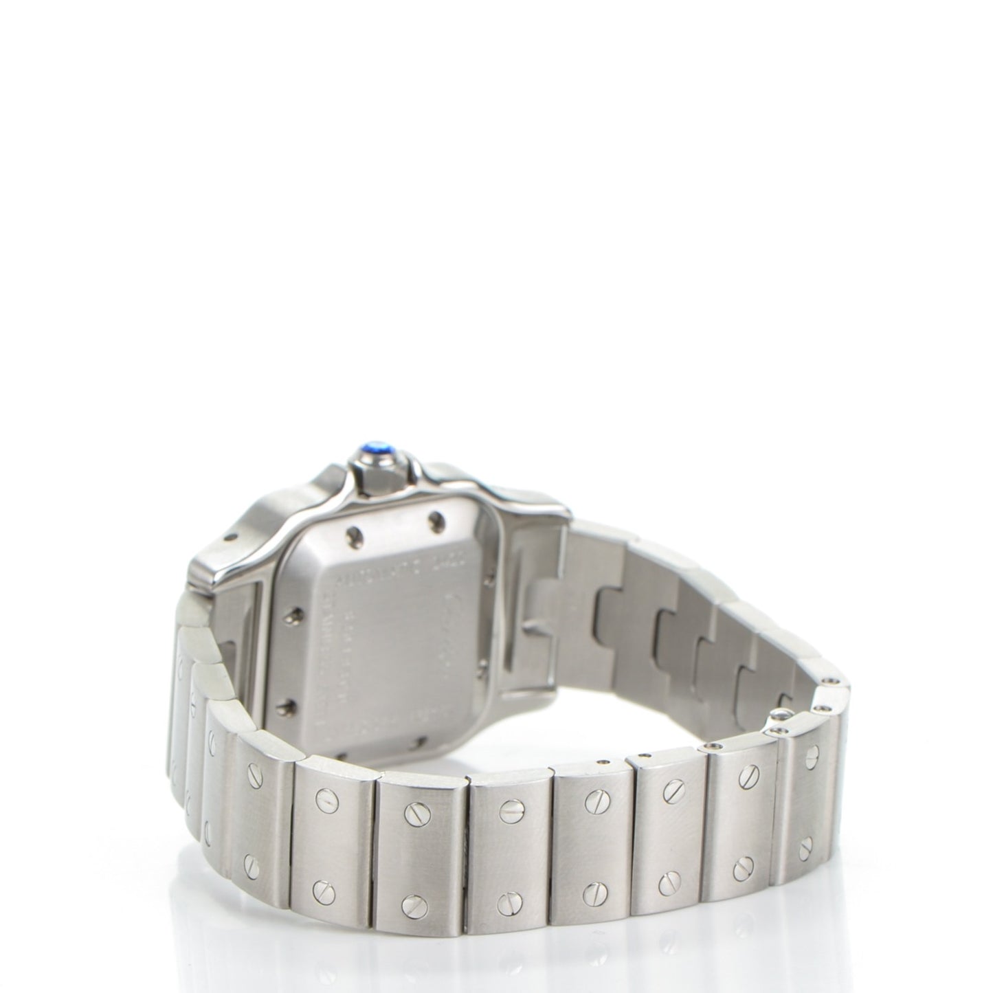 Stainless Steel 24mm Santos de Galbee Automatic Watch