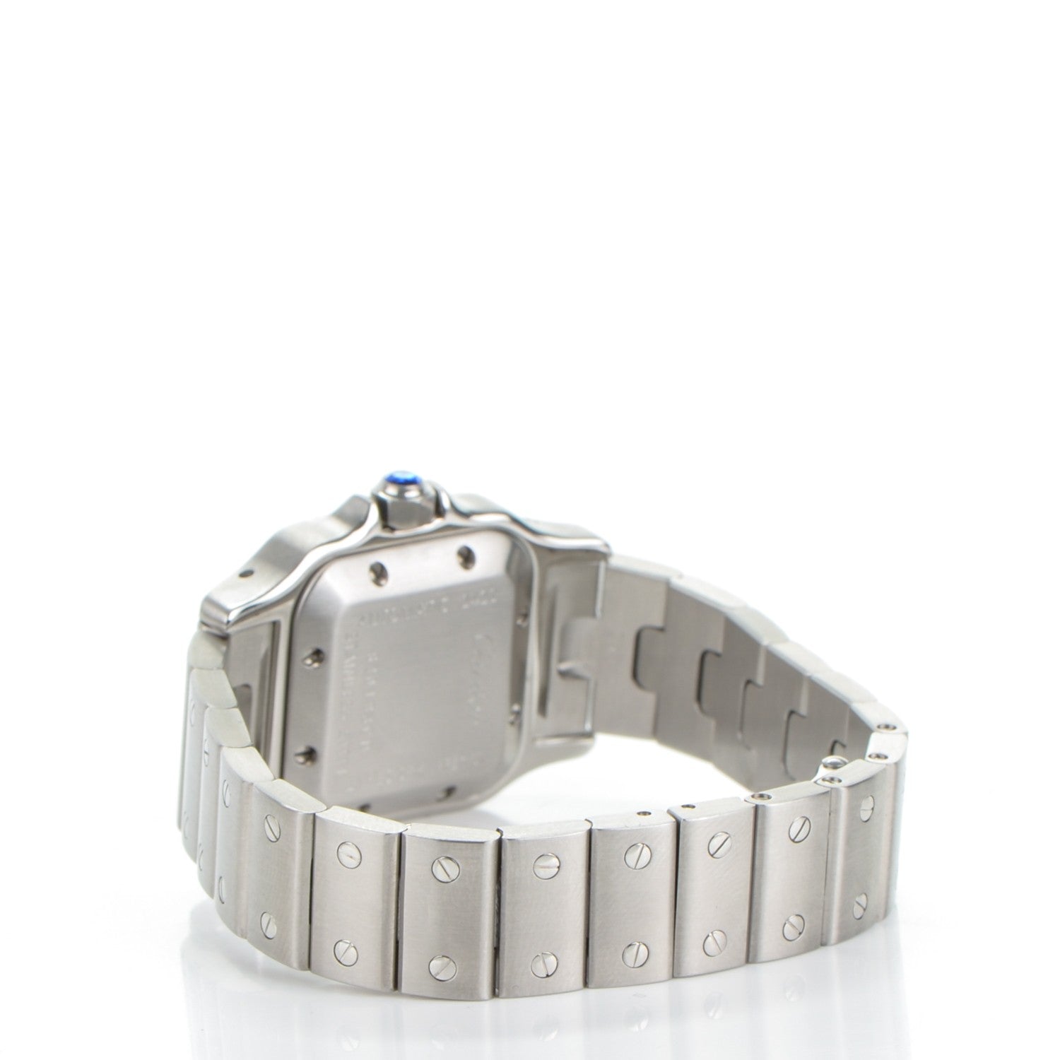Cartier Stainless Steel 24mm Santos de Galbee Automatic Watch 3 of 9