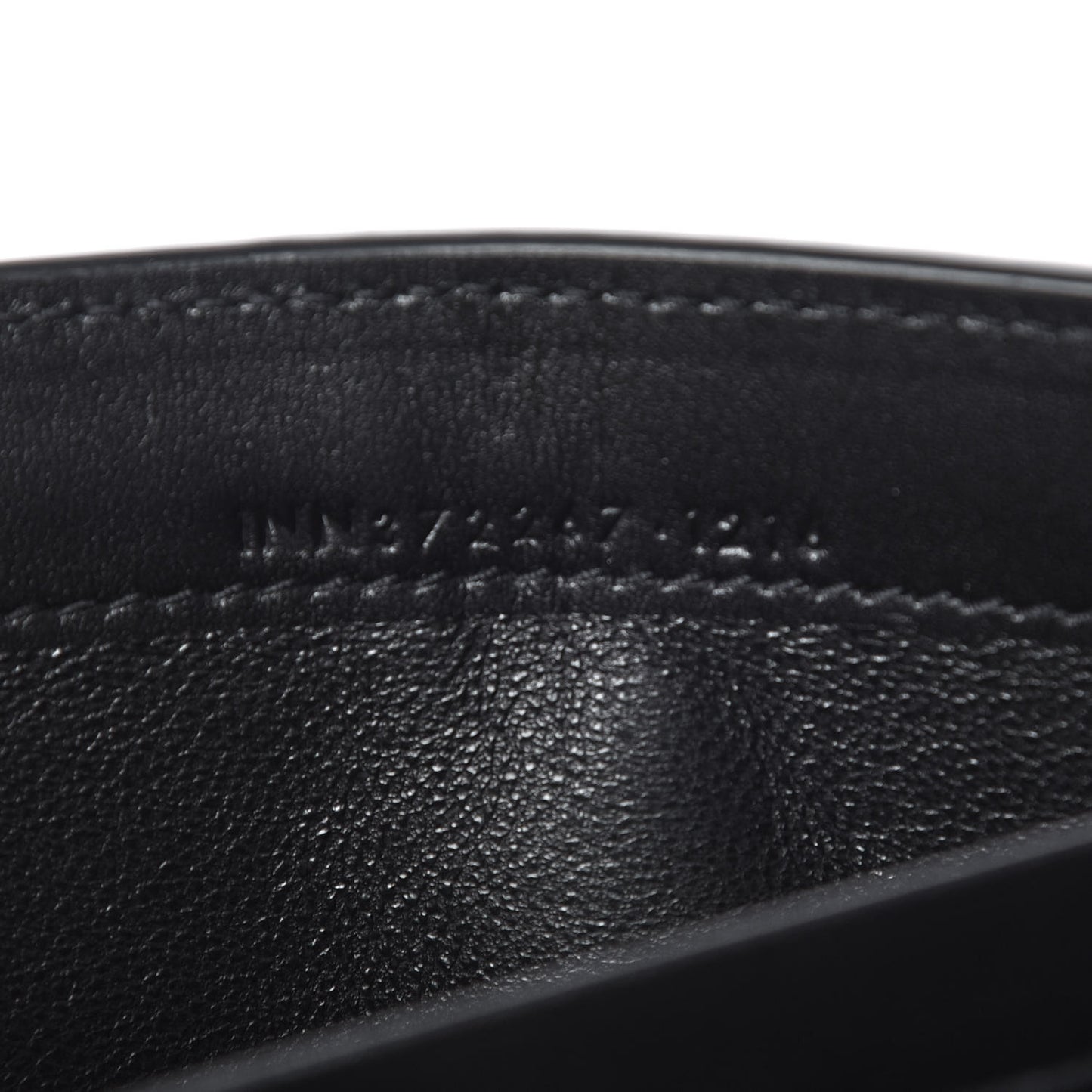 Smooth Calfskin Classic Large Flap Wallet Black