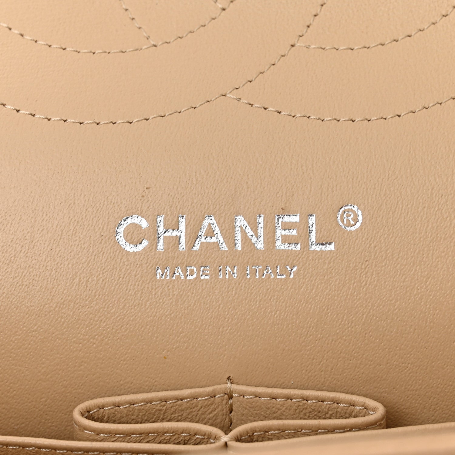 Chanel Caviar Quilted Jumbo Double Flap Light Beige 6 of 12