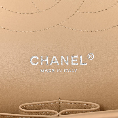 Chanel Caviar Quilted Jumbo Double Flap Light Beige 6 of 12
