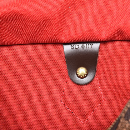 Louis Vuitton Damier Ebene Speedy 30 8 of 9