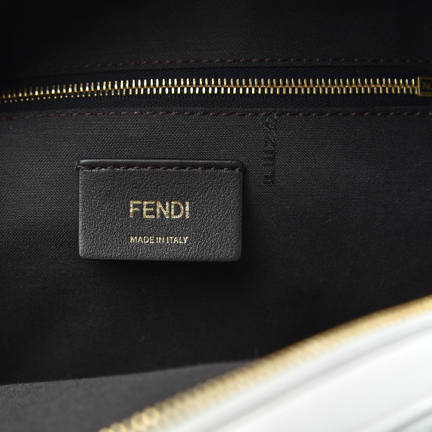 Nappa FF 1974 Embossed Mini Backpack White