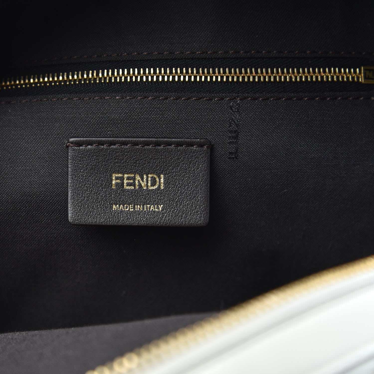 Fendi Nappa FF 1974 Embossed Mini Backpack White 5 of 8