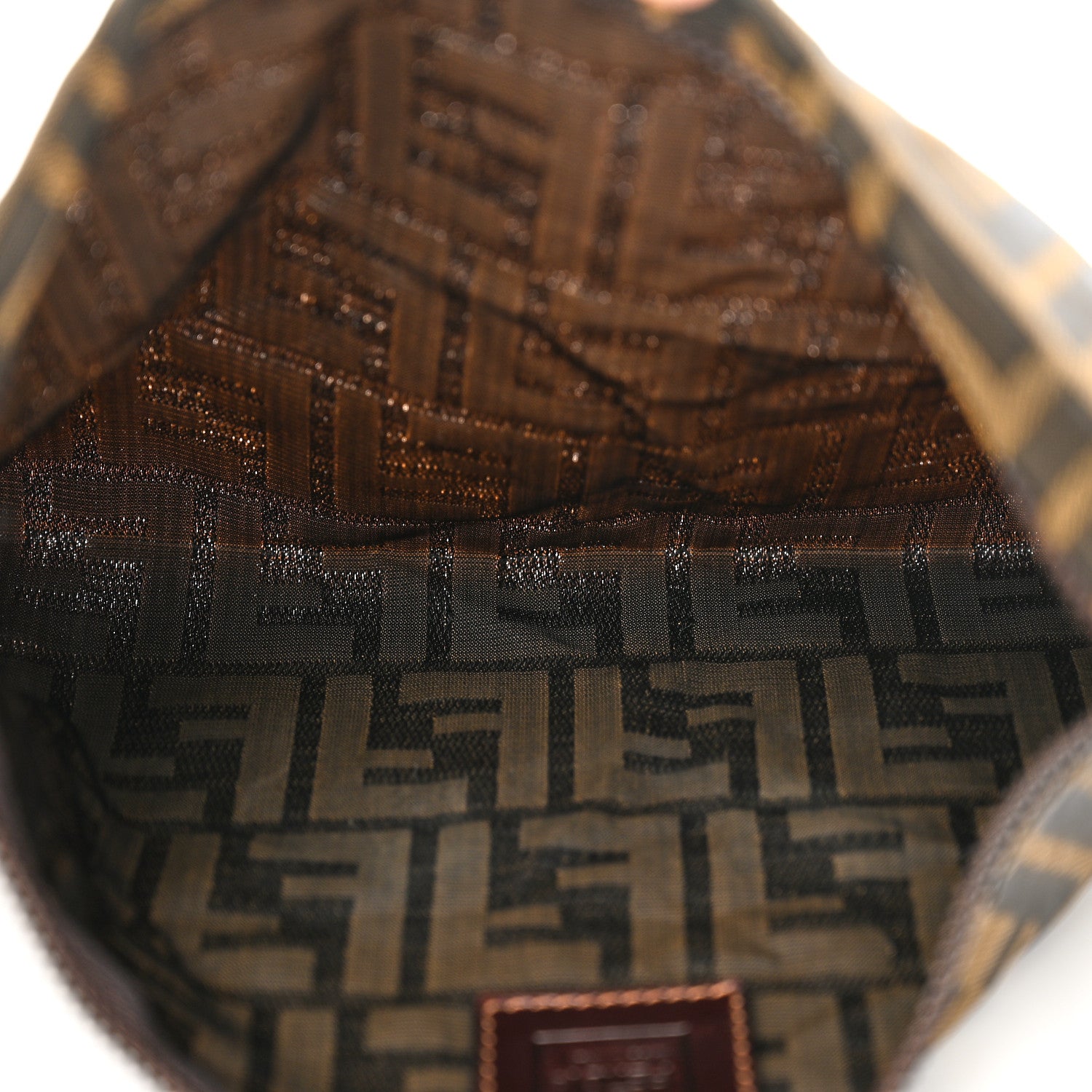 Fendi Zucca Pouch Tobacco 5 of 12