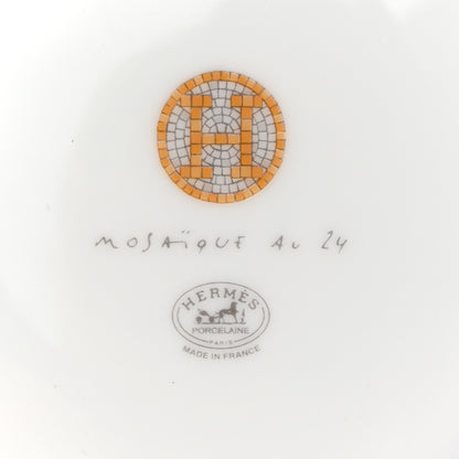 Hermes Porcelain Mosaique au 24 Mug Gold 6 of 7