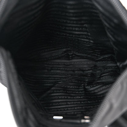 Prada Tessuto Nylon Messenger Bag Black 5 of 10